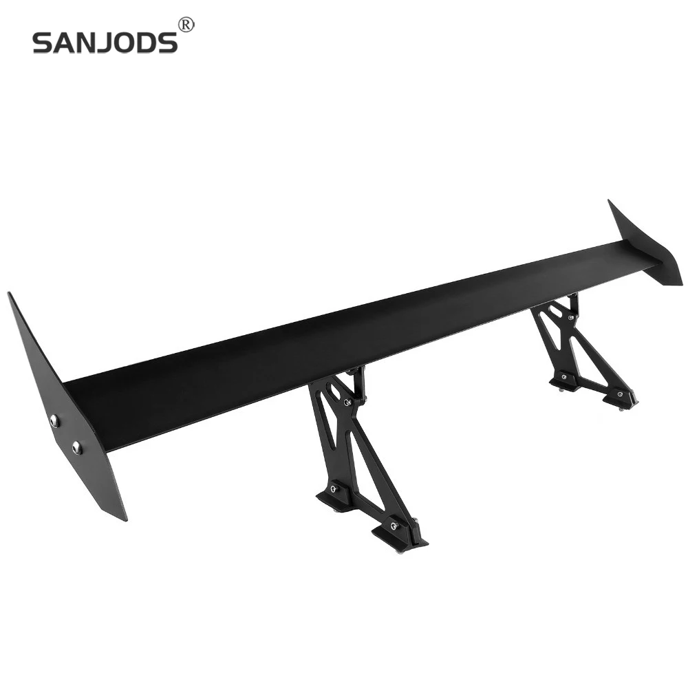 

SANJODS Universal Rear Wing Gt Wing Aluminum Lightweight Real Car Spoiler Golf Drill Hole Type Trunk Spoiler For For Sedan
