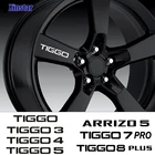 4 шт., наклейки на автомобильные колеса для CHERY TIGGO 2 3 4 5 7 8 PRO PLUS ARRIZO 5