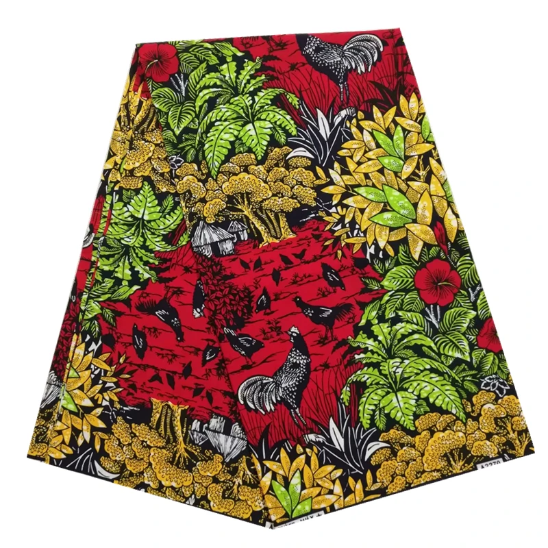 

Blesing wax fabric 2019 high quality african fabric 100% cotton soft african wax print fabric for dresses