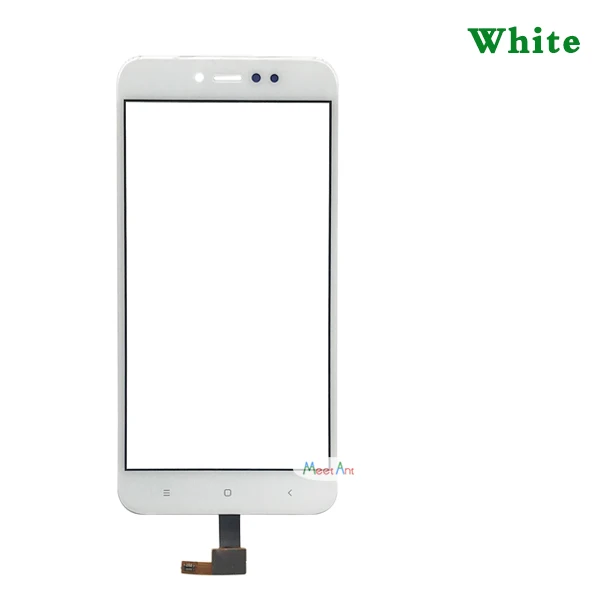 White No Tool AAA для Xiaomi Redmi Примечание 5A Prime 5,5 дюймов сенсорный экран дигитайзер сенсор внешняя стеклянная панель объектива Черный Белый Золотой - Цвет: White No Tool