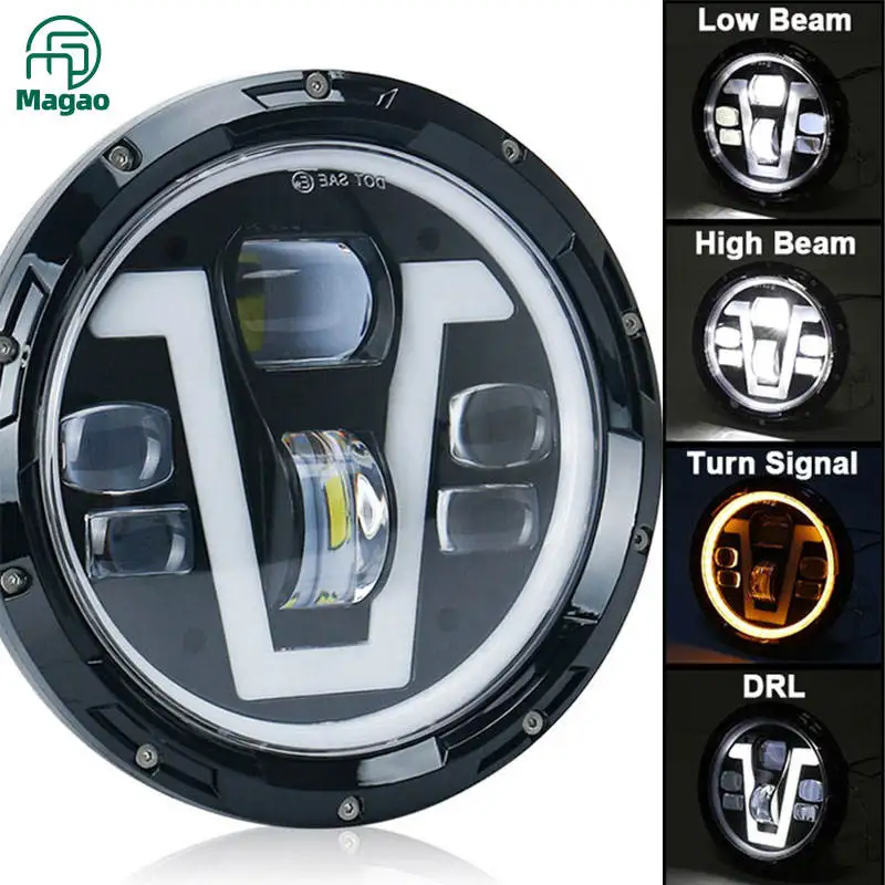 

led lights car accessories 4,500LM High Beam 2,100LM Low Beam projector headlights for cars 6000K car led headlight ECE