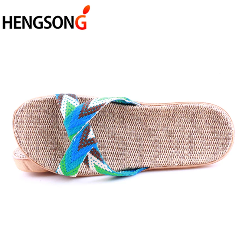 

Summer Sports Shoes For Women Beach Sandals Unisex Men Outdoor Shoes Flax Cross Belt Beach Sandals Sneakers Couples Shoes Casual