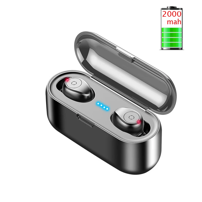 button Басовая музыка, беспроводные Bluetooth наушники для huawei mate 20 Lite Pro 20X30 P30 Pro, чехол, наушник, вкладыши с зарядным внешним аккумулятором - Цвет: button