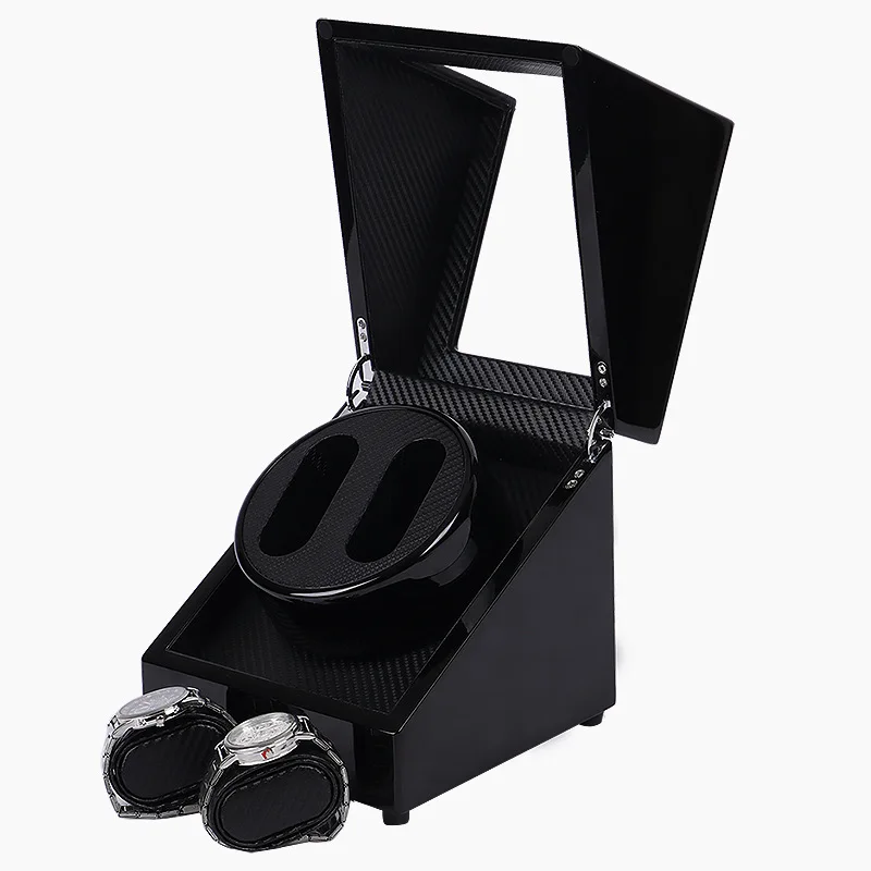 Автоматическая коробка для намотки часов двойной вращающийся органайзер