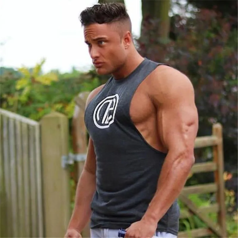 

2019 Hot sale New brand mens Gyms Stringers tank top vest bodybuilding clothing and fitness man undershirt tanks gyms men tops