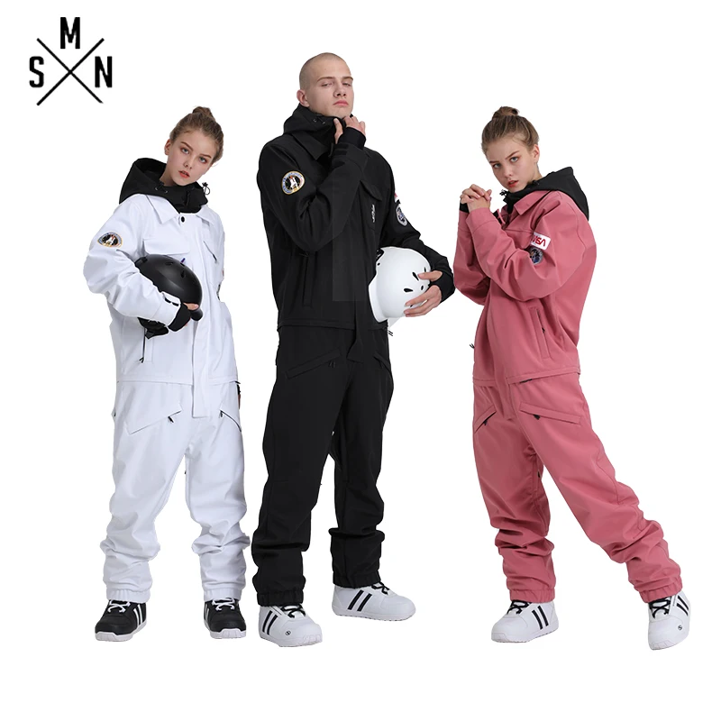 -30 лыжный костюм куртка цельный унисекс комбинезон для сноуборда Зимний