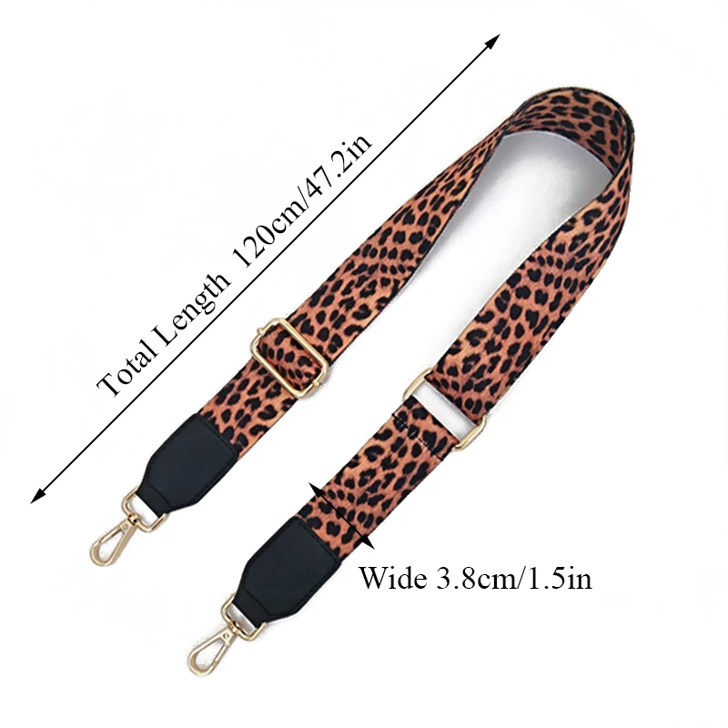 Сумка через плечо с леопардовым принтом широкий ремень сменная сумка аксессуар