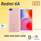 Подержанный смартфон для детей Xiaomi Redmi 6A 3 + 32 мобильный телефон, для пожилых людей, 95new, с новым аккумулятором