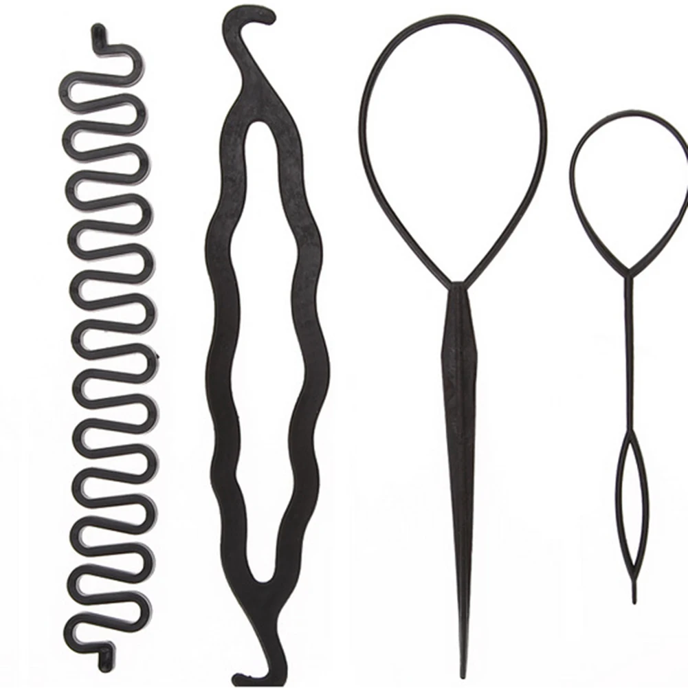 4 шт. набор волшебных заколок для плетения волос|Заколки кос| |