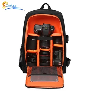 waterproof dslr backpack video digital dslr camera bag multi functional outdoor camera photo bag case for nikon canon dslr lens free global shipping