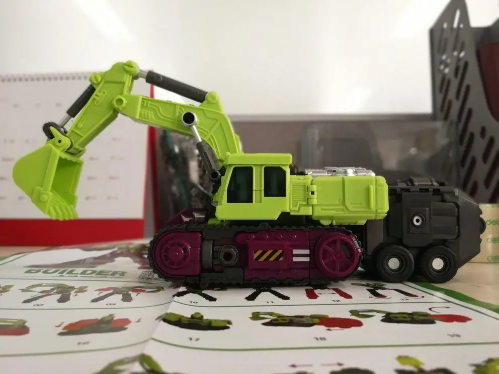 Jinbao большой Разрушитель Navvy &amp бульдозер Мусорщик Bonecrusher [Set A] | Игрушки и хобби