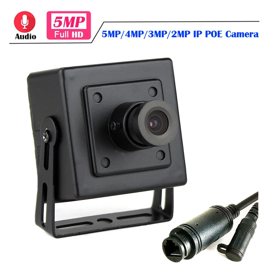 

H.265 Audio POE HD 5MP Mini IP Camera 4MP 3MP 2MP 1080P Indoor Security ONVIF P2P CCTV System Video Surveillance Cam 2.8/3.6/6mm