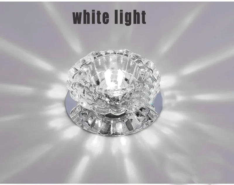 Потолочная лампа хрустальная 3 Вт/5 Вт для гостиной хрустальные светодиодные