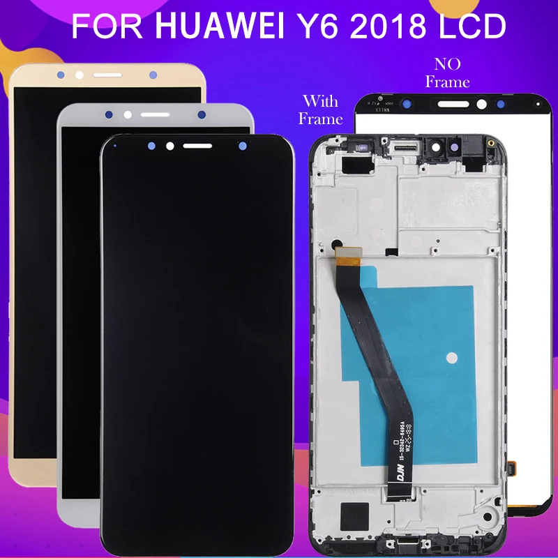 Акция Catteny дисплей Y6 Prime 2018 для Huawei ЖК с сенсорным экраном и дигитайзером в сборе