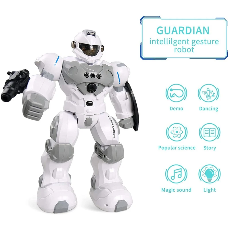 RC Robots for Kids Intelligent Programming Remote Control Robot Toy with Gesture Sensing Toys Gift Boy Girl | Игрушки и хобби