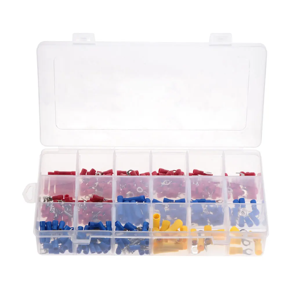 280/шт электрические кабельные наконечники разные стильные клеммы для проводов