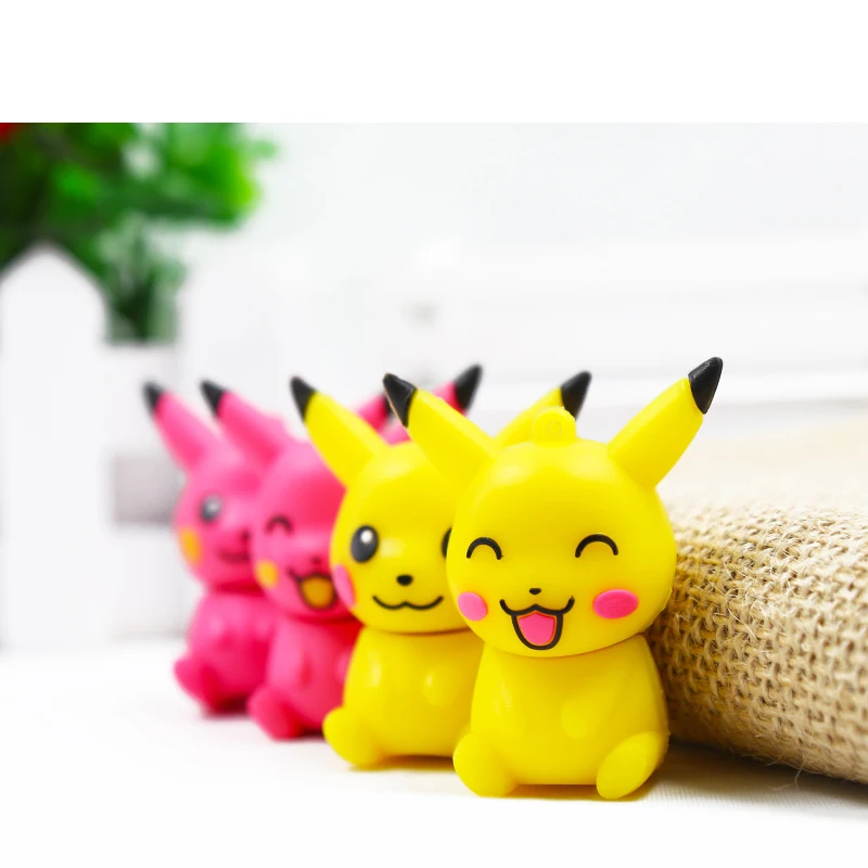 Новинка, Милый Пикачу, USB флеш-накопитель, USB 2,0, флеш-накопитель, Миньоны, карта памяти, флешка, 4 ГБ, 8 ГБ, 16 ГБ, 32 ГБ, 64 ГБ, подарок