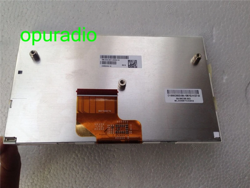 Новый BLD065TC0202/C065QW04 V2/C065QVN01 AUO 6 5 дюймовый ЖК экран для автомобиля GPS навигация