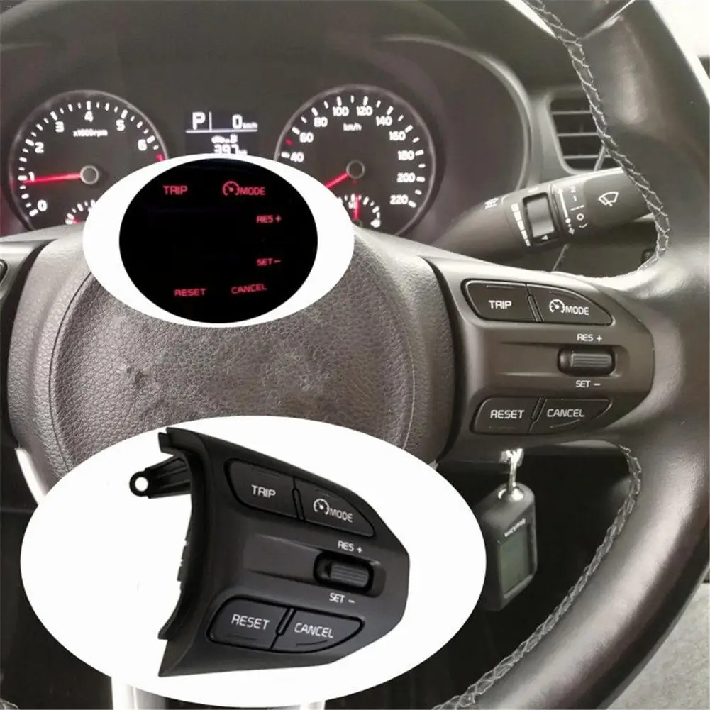 Универсальная Кнопка рулевого колеса для KIA K2 RIO 2017 2018 X LINE кнопки Bluetooth телефон