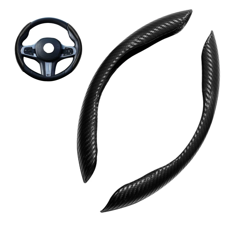 

Чехол рулевого колеса автомобиля летний сезон Универсальный Ультратонкий нескользящий кожаный чехол для карт