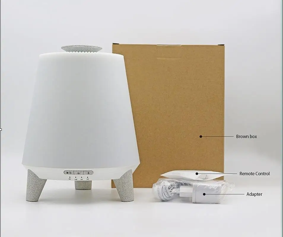 GRTCO увлажнитель воздуха масло Арома диффузор работать с Amazon Alexa интеллектуальное приложение или Bluetooth с музыкальным динамиком ночные светильники