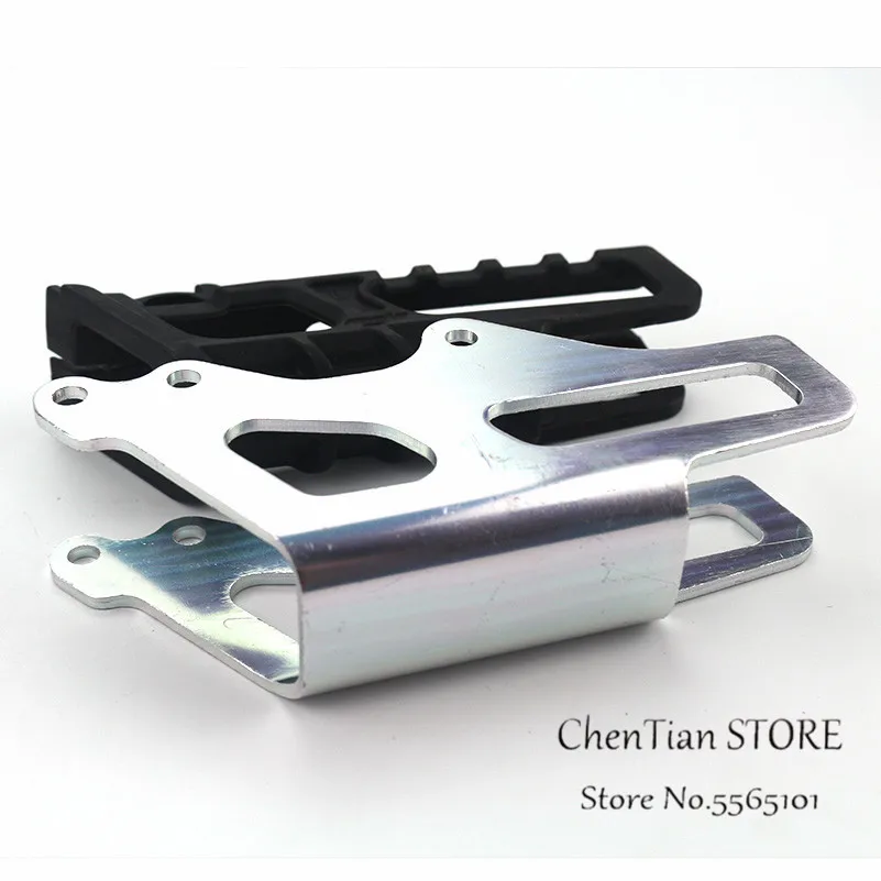 Motorcycle Chain Guide Guard For CR125R/250R 05-07 CRF250X 06-06 CRF450X CRF250R 05-06 CRF450R Motorbike Parts | Автомобили и