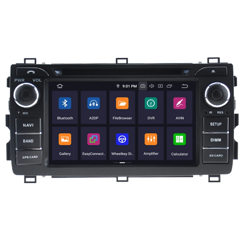 Автомобильный мультимедийный плеер RoverOne для Toyota Auris &amp E180 2013 - 2018 Android 10 4G + 64G DVD