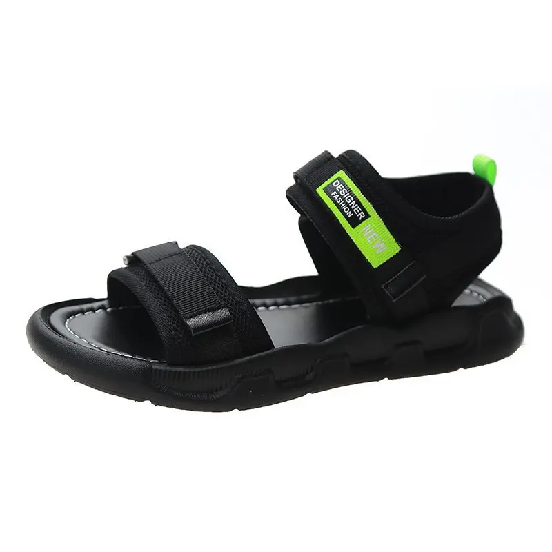 

Beige Heeled Sandals 2021 Women's Clear Shoes Black Clogs New Comfort Summer Girls Low Gladiator Fashion Casual Basic Cotton Fab