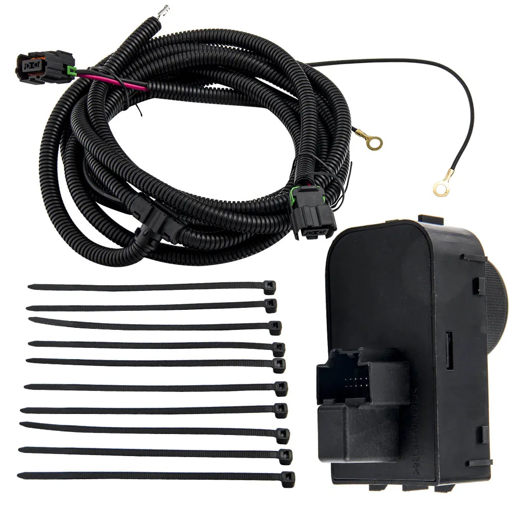 

Fog Light Wiring Harness & Switch for Chevy Silverado 2007-2014 for GMC Sierra 2007-2013