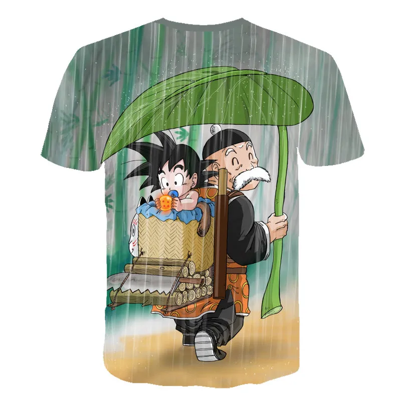 Новинка года, Детская футболка с 3d принтом Dragon Ball DBZ Bulma Super Saiyan vegeta футболка с японским аниме летняя модная детская футболка