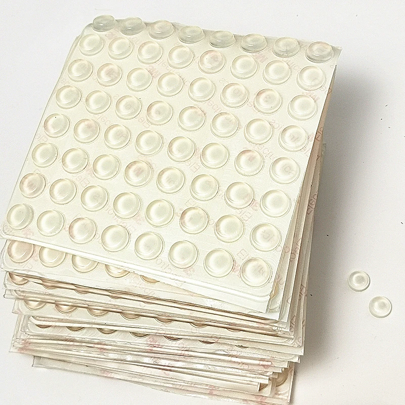 cabinet door bumper silicone material for kitchen cabinet self adhesive damper pad for door stopper free global shipping