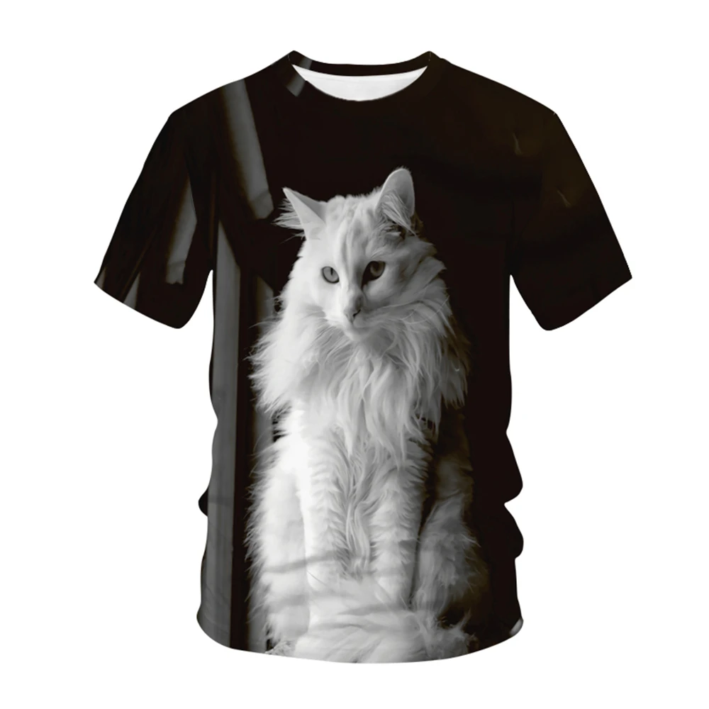 

Футболка детская с коротким рукавом, круглым вырезом и 3D-принтом