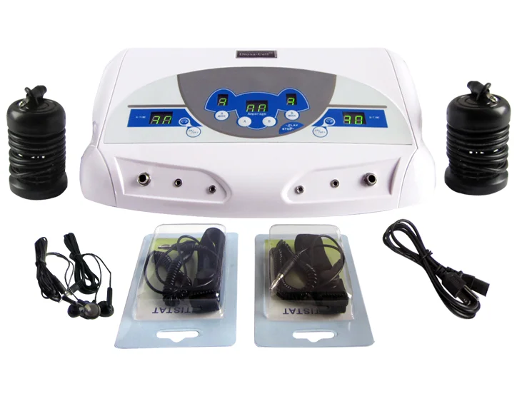 Двухпользовательский Детокс аппарат ионное Очищение ионизирующая ванна для ног