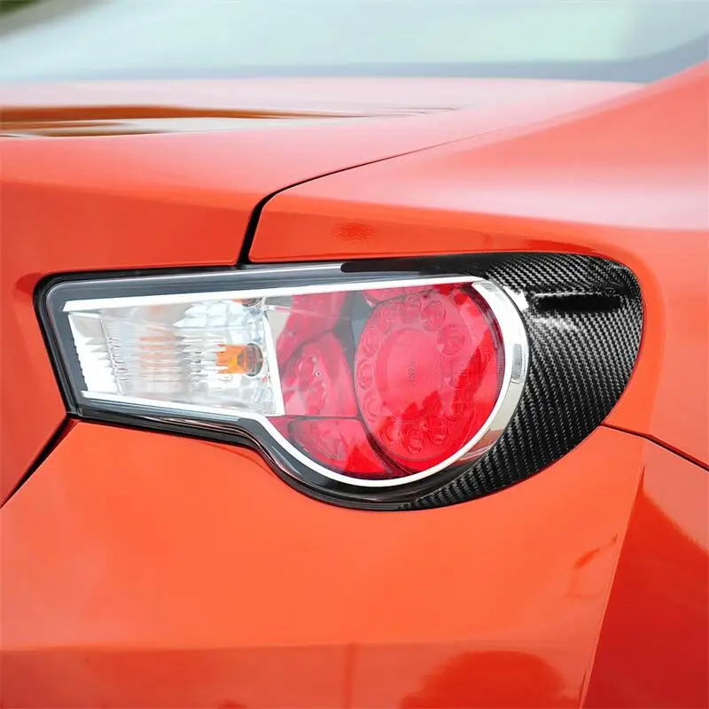 

Carbon fiber Rear car light Car headlights Decorative lamp eyebrow For Toyota GT86 Subaru BRZ 2012-2020