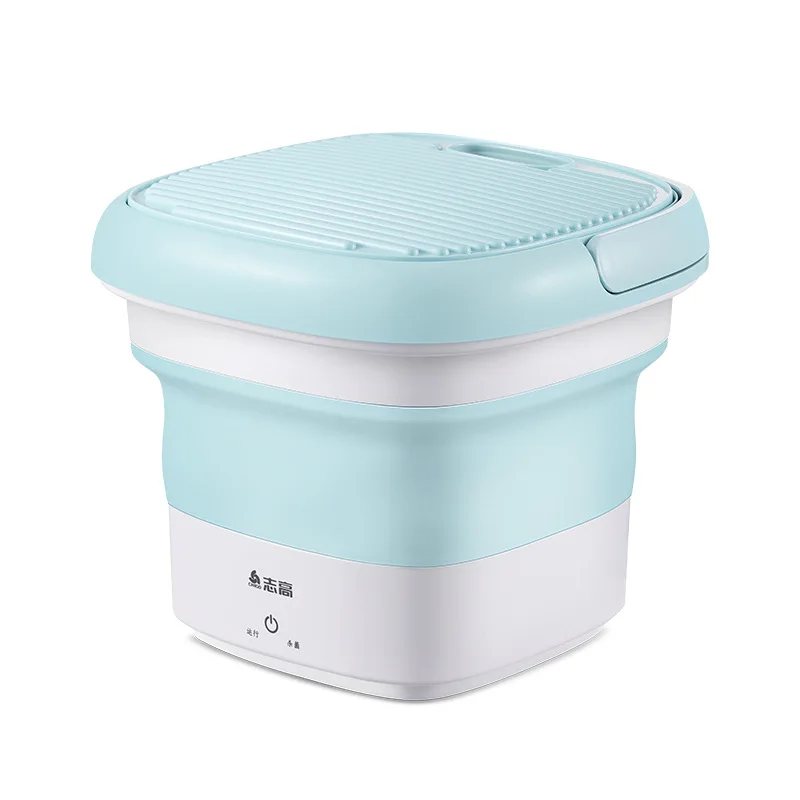 

Folding washing machine portable underwear socks small semi-automatic sterilization ultrasonic cleaning machine washing machine