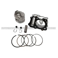 motorcycle piston ring set kit with gaskets assembly for qingqi suzuki qm200gy gs200 gtx200 gs199 200cc spare parts