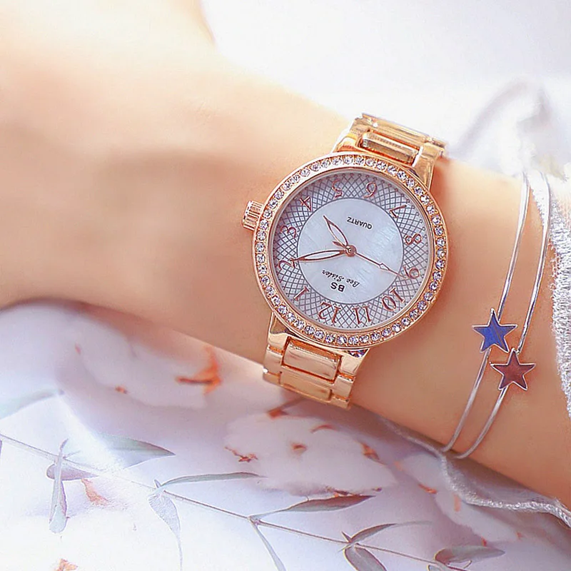 Часы женские кварцевые золотистые/Серебристые | Наручные часы