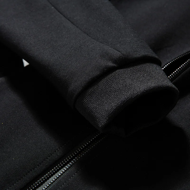 Новинка 2019 мужская куртка зимний свитшот на молнии верхняя одежда модная