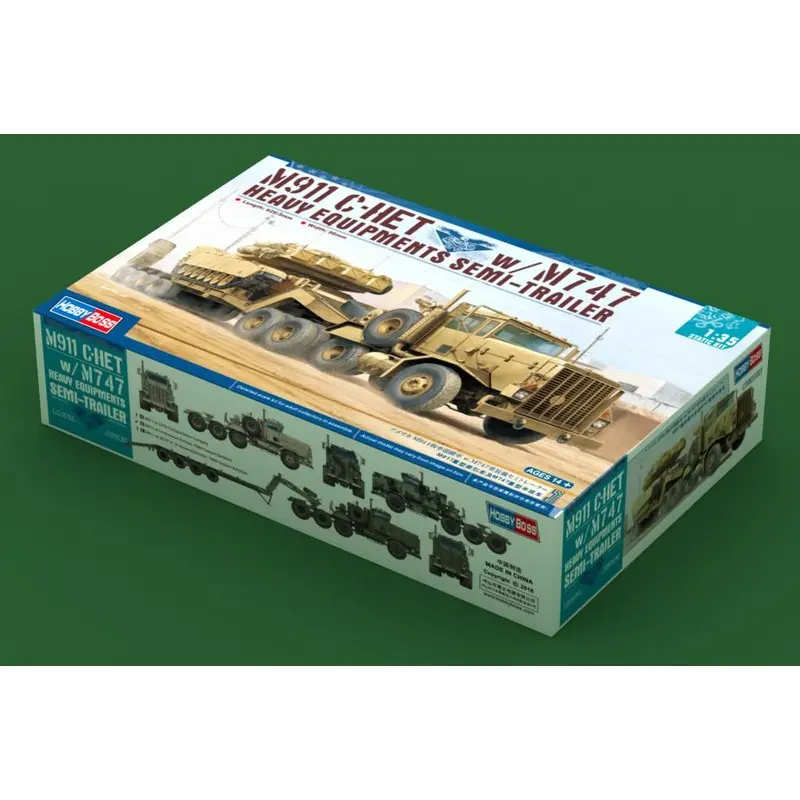 HobbyBoss 85519 1/35 M911 C HET w/m747 комплект тяжелых моделей полуприцепов|Наборы для сборки