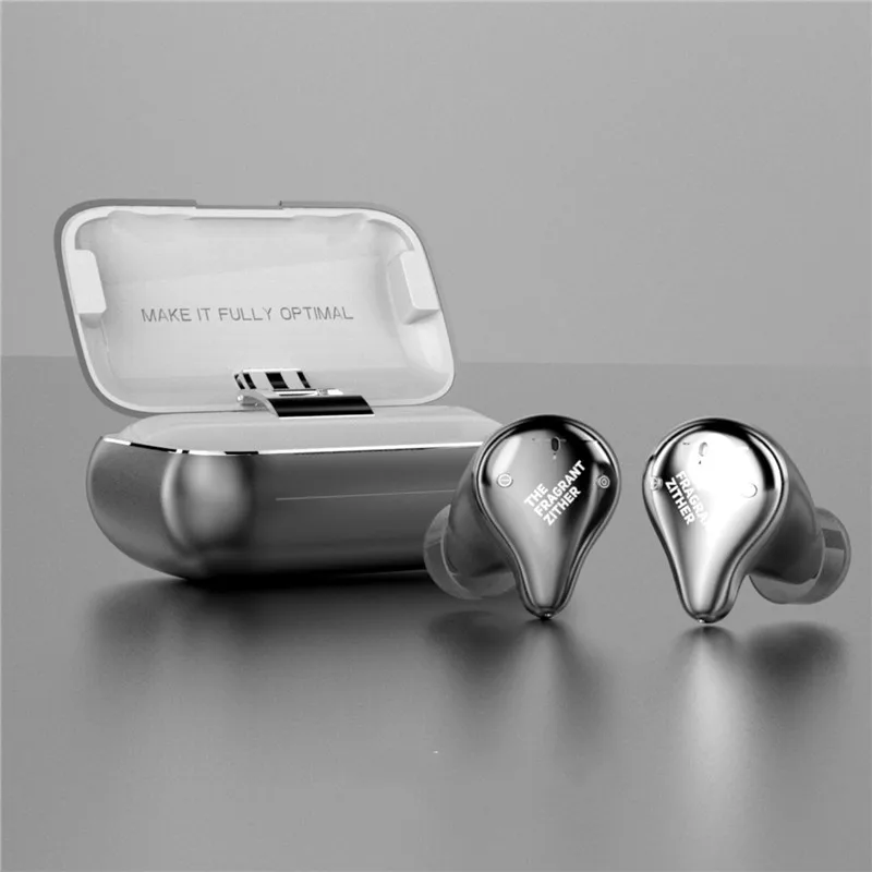 Standard Gray TFZ X1 настоящие Беспроводные Bluetooth 5,0 наушники стерео сбалансированные арматурные водительские Водонепроницаемые Мини Tws Bluetooth наушники - Цвет: Standard Gray