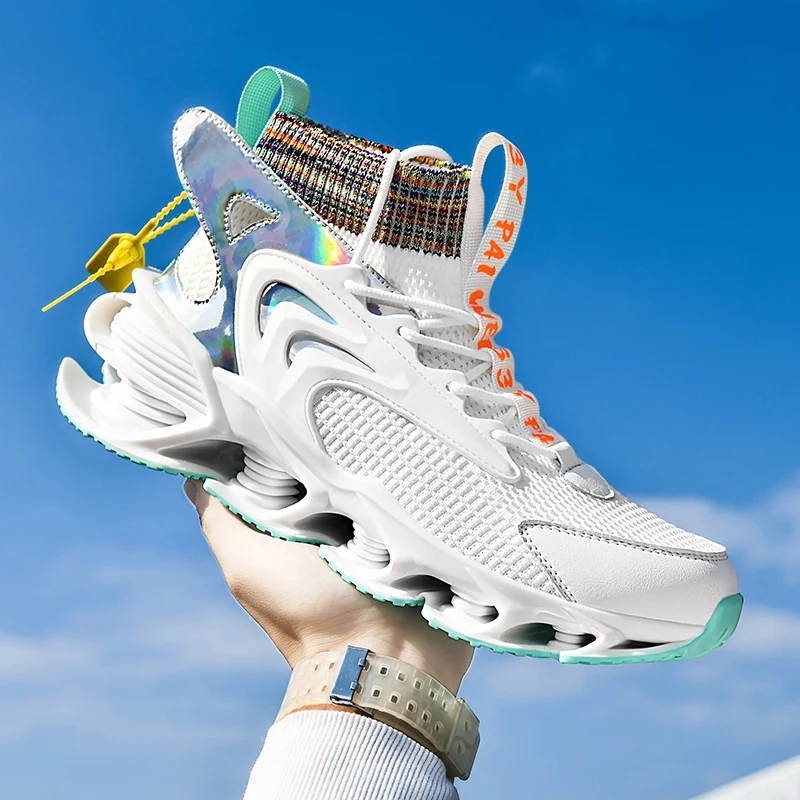 

Summer New Style men Shoes Daddy Shoes Sports Shoes Breathable Color Matching men' Sneakers Mesh Breathable Men Running Shoes