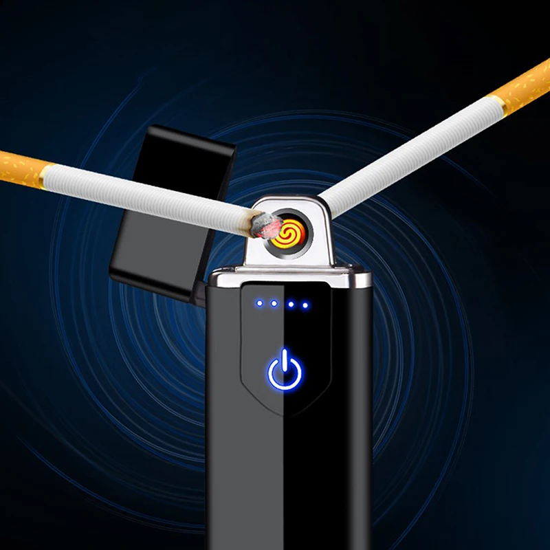 

1 шт., USB-зажигалка для сигарет, с защитой от ветра