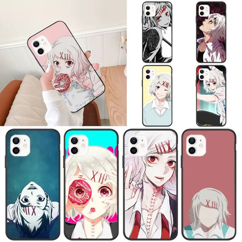 Чехол для телефона Т-Токио-Гуль-аниме-Джузо-сузуя iPhone 11 12 Mini 13 Pro XS Max X 8 7 6s Plus 5 SE XR -