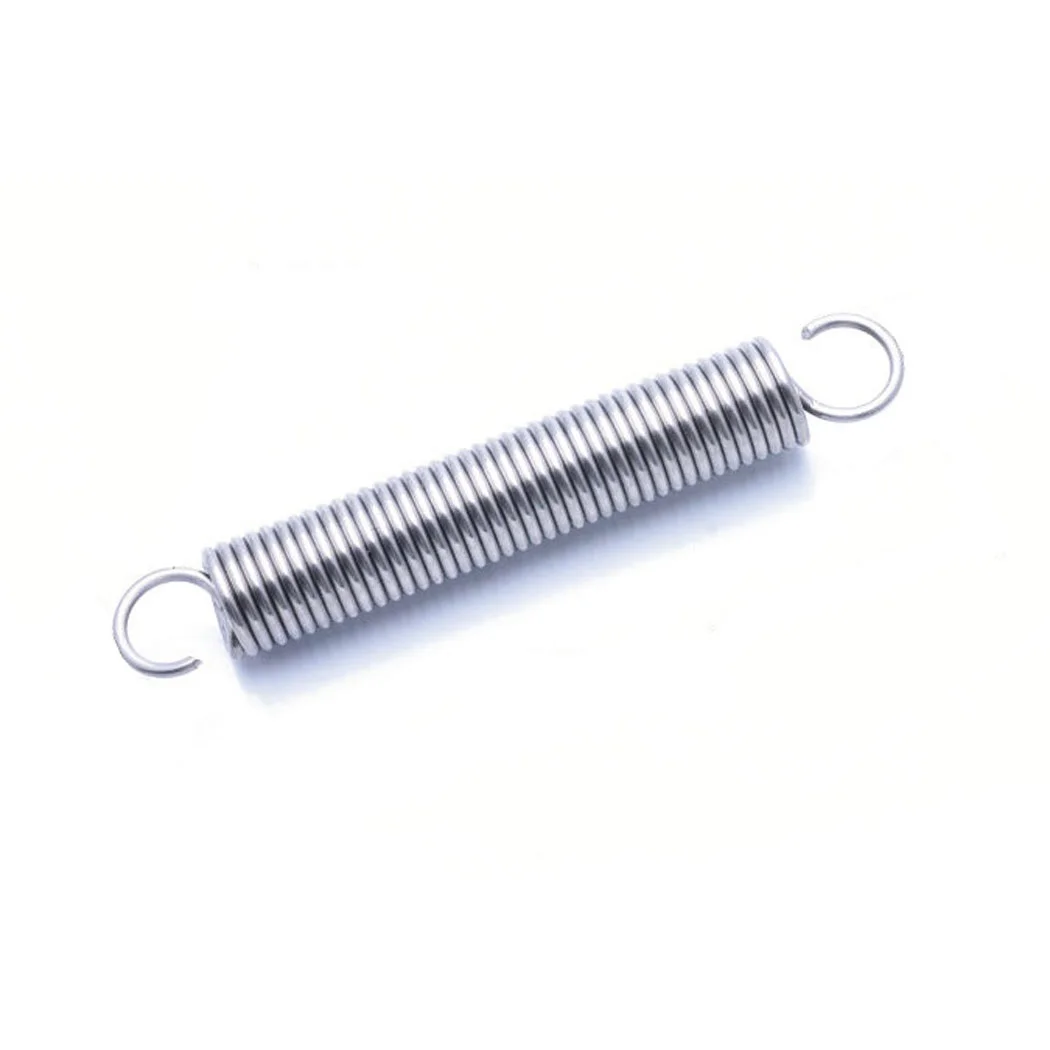 

Metal Stainless Steel Tension Extension Spring, 2PCS,Manufacturer,2mm Wire Diameter*18mm Out Diameter* (60-150)mm Length