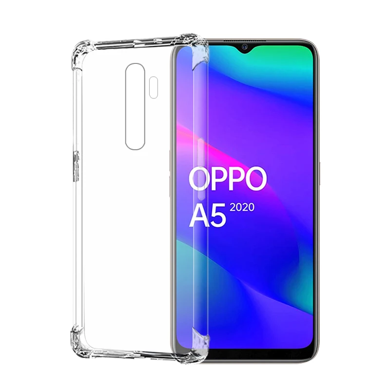 Силиконовый Прозрачный ударопрочный ТПУ чехол для Oppo F1 PLUS F11 PRO F1S F3 Plus F5 Lite F7 Youth F9