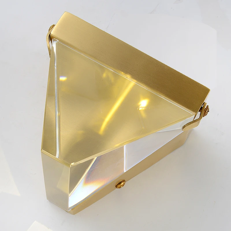 Постмодерн Хрустальный настенный светильник для гостиной прохода