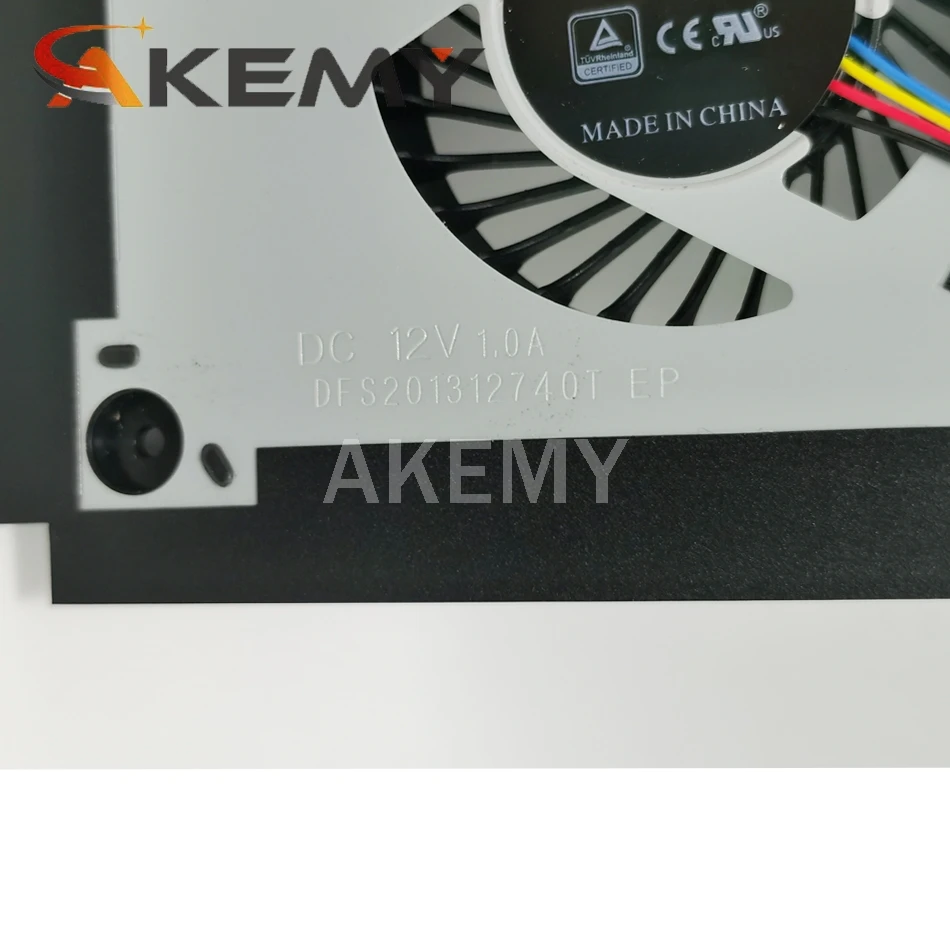 

Akemy New orignal cpu fan for ASUS G703V G703VI G703GI G703G G703GS CPU cooling fan cooler radiator DC 12V 0.1A 13NB0EU0P07011