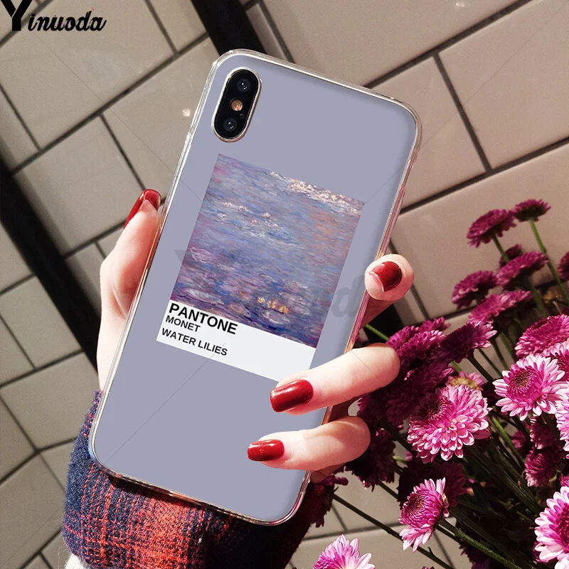 Yinuoda Vingate Vincent Van Gogh Pantone эстетическое искусство ТПУ мягкий чехол для телефона чехол для iPhone 8 7 6 6S Plus X XS MAX 5 5S SE XR