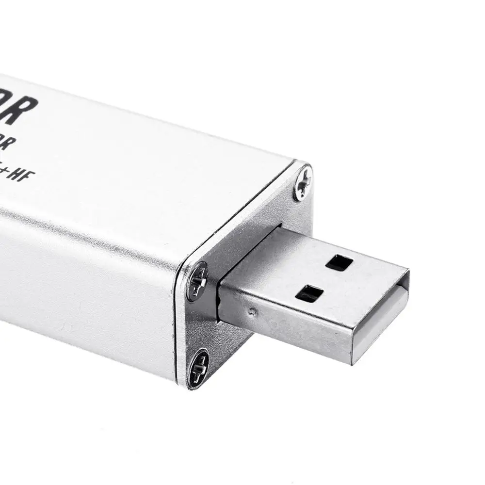 0 1 МГц 7 ГГц TCXO RTL sdr приемник R820t2 USB SDR ключ с 0.5ppm SMA MJZSEE A300U тестер серебро|Теле- и