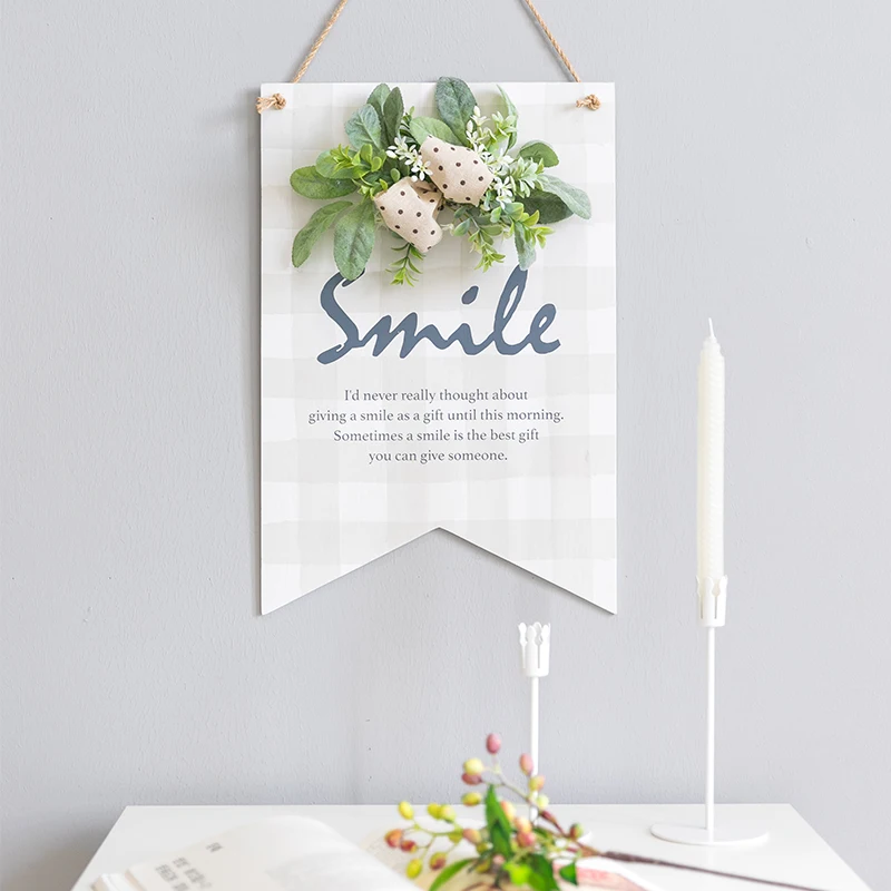 Скандинавская настенная лестница декоративная креативная инстаграмма флаг